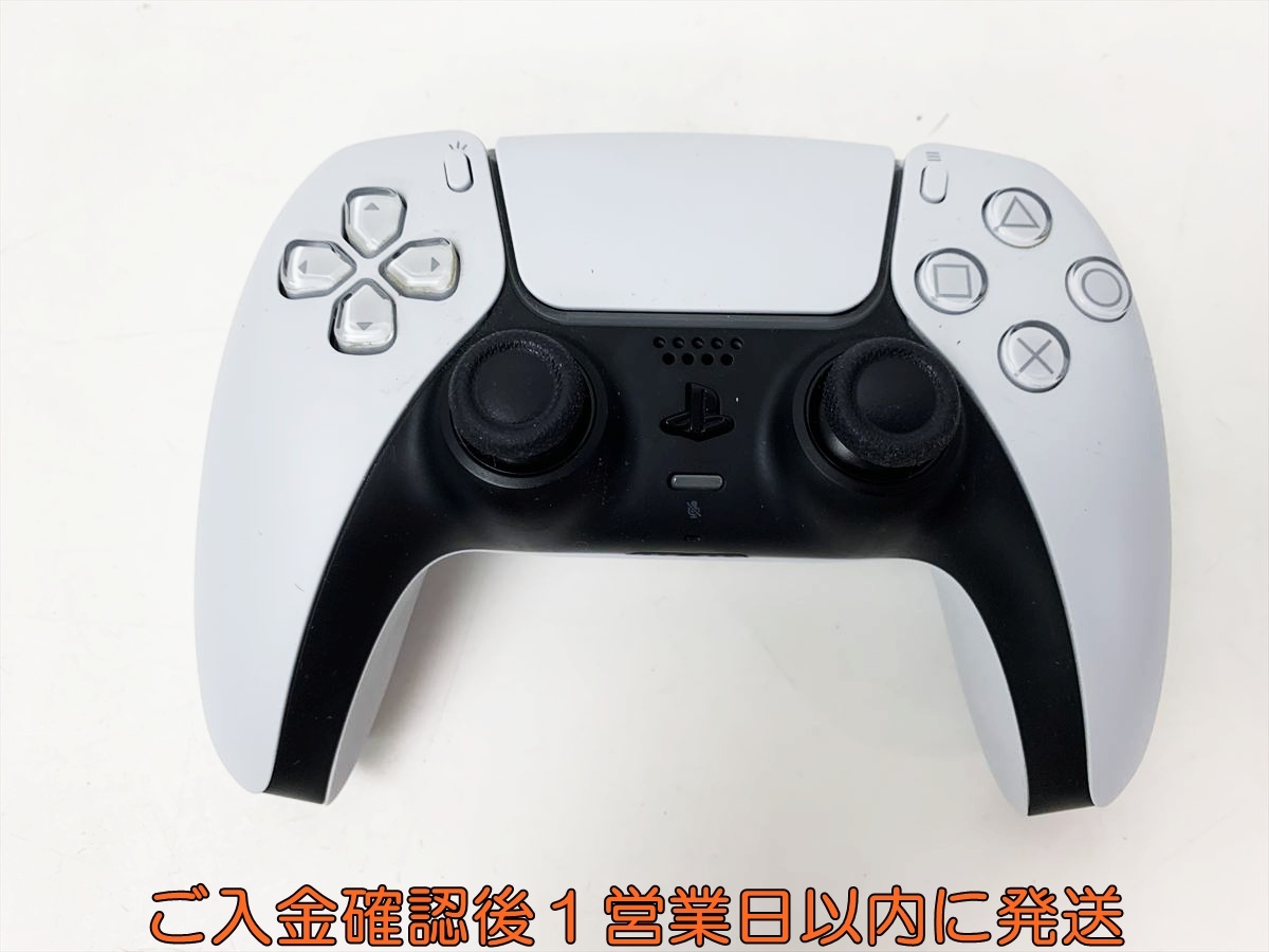 【1円】PS5 純正 ワイヤレスコントローラー DualSense ホワイト SONY Playstation5 未検品ジャンク プレステ5 B02-769rm/F3拍卖
