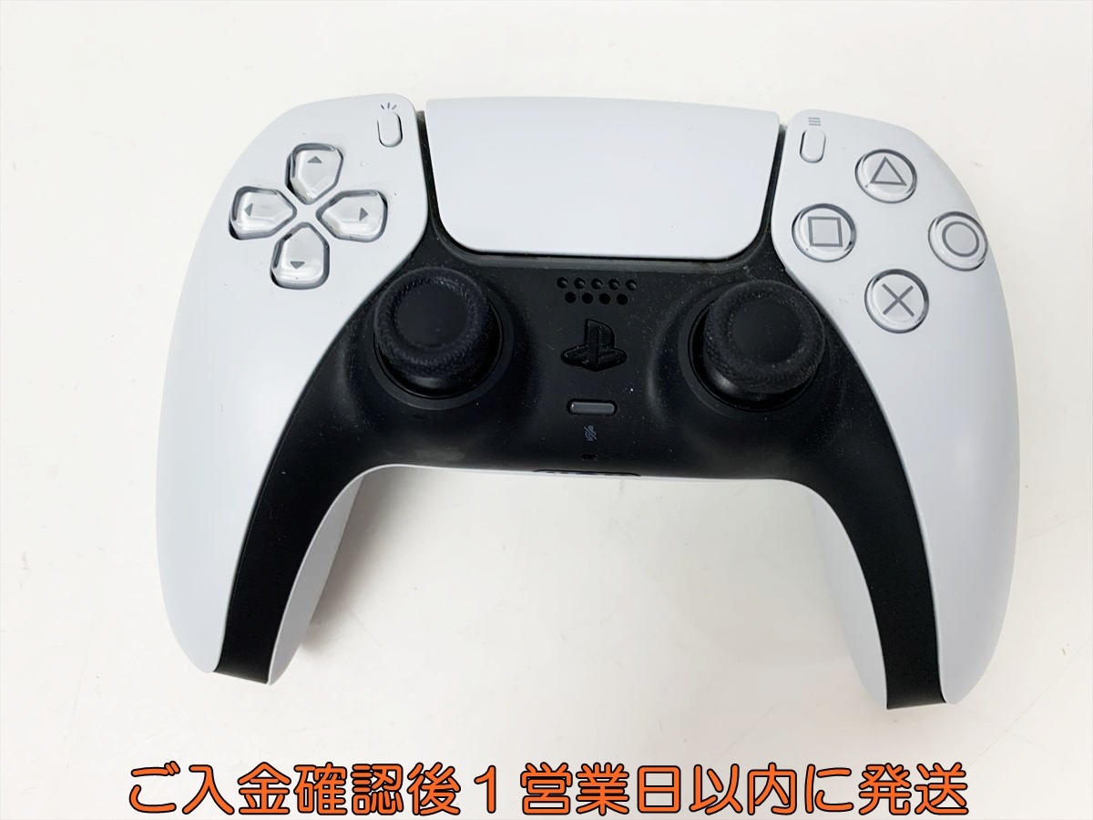 【1円】PS5 純正 ワイヤレスコントローラー DualSense ホワイト SONY Playstation5 動作確認済 プレステ5 B02-762rm/F3拍卖