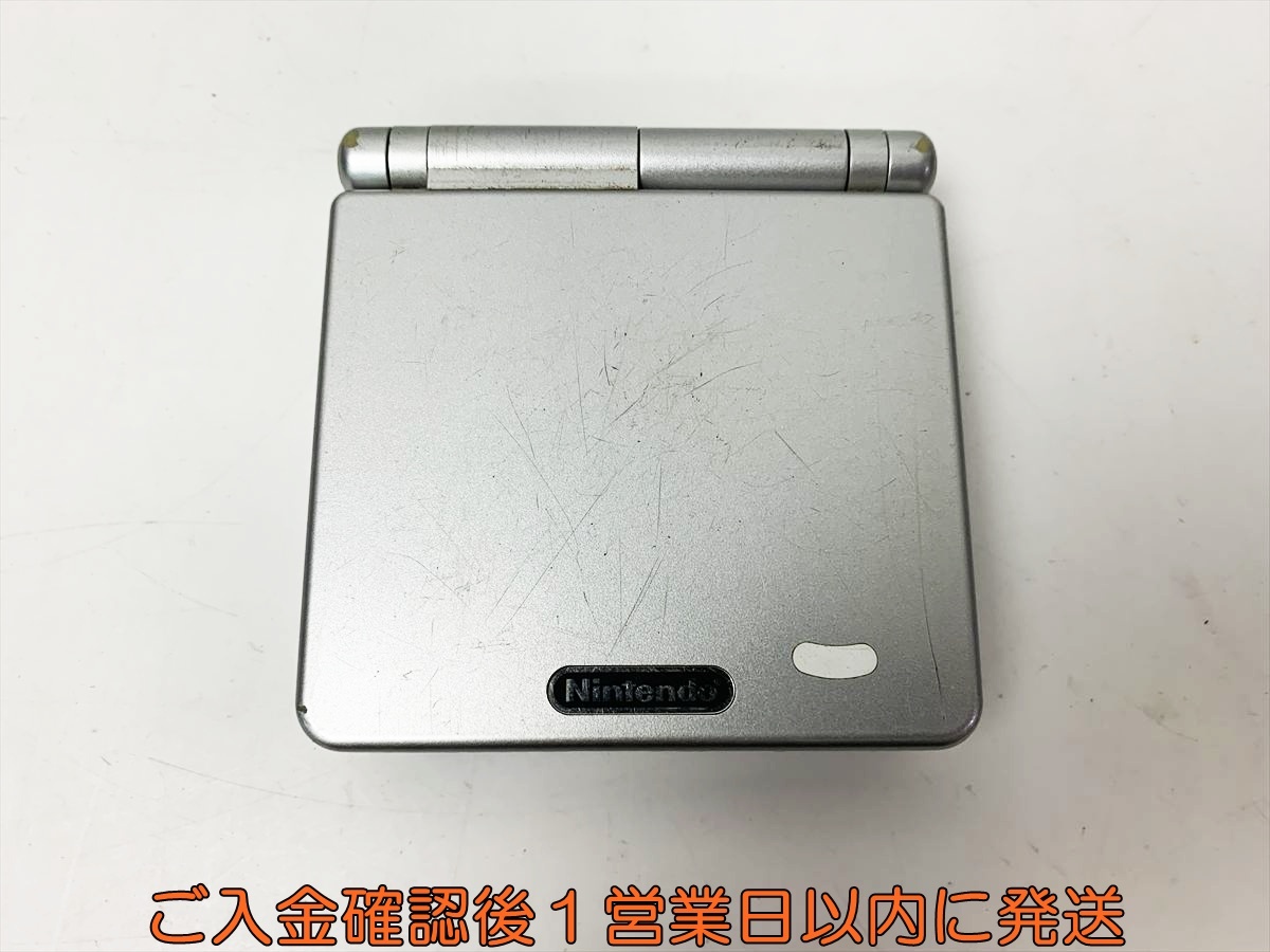 【1円】任天堂 ゲームボーイアドバンスSP 本体 シルバー AGS-001 未検品ジャンク GBAS B03-807rm/F3拍卖