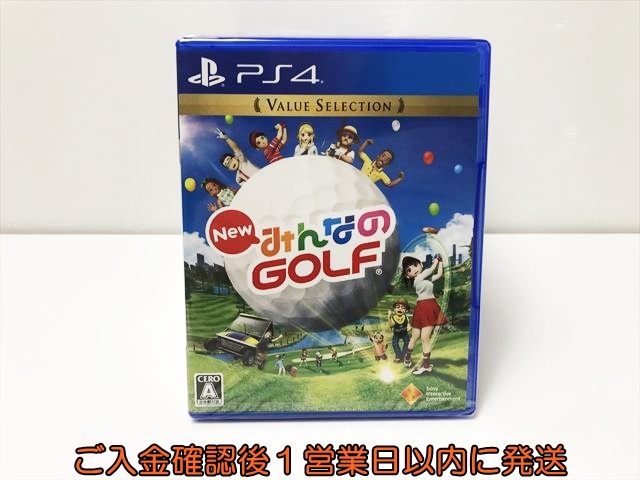 新品 PS4 New みんなのGOLF Value Selection ゲームソフト 未開封 プレステ4 1A0211-050kk/G1拍卖