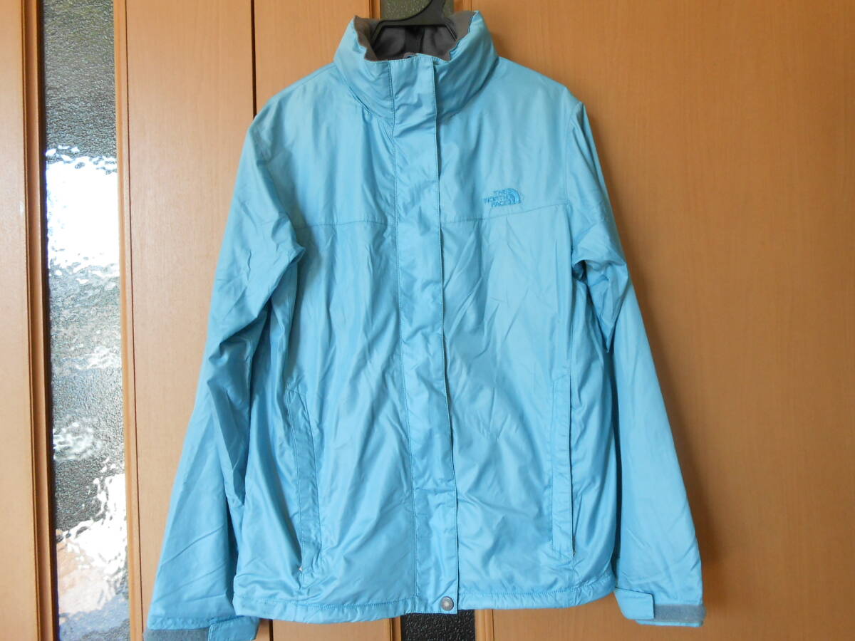 THE NORTH FACE ノースフェイス PERTEX 軽量レディース フード付きジャンパージャケット 水色  M拍卖