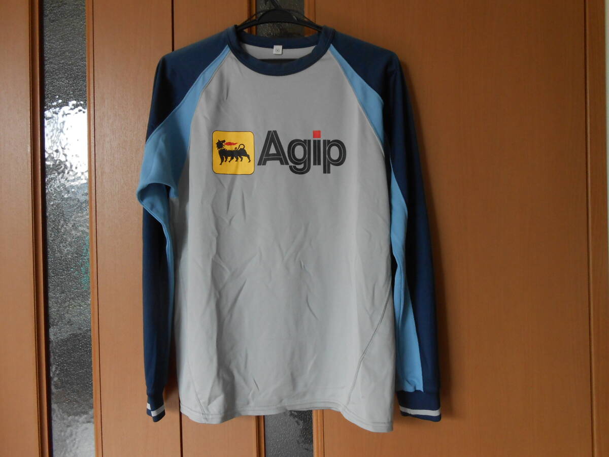ユニクロ UNIQLO 企業コラボ アジップ Agip 長袖Tシャツ/ロンT メンズ Mサイズ拍卖