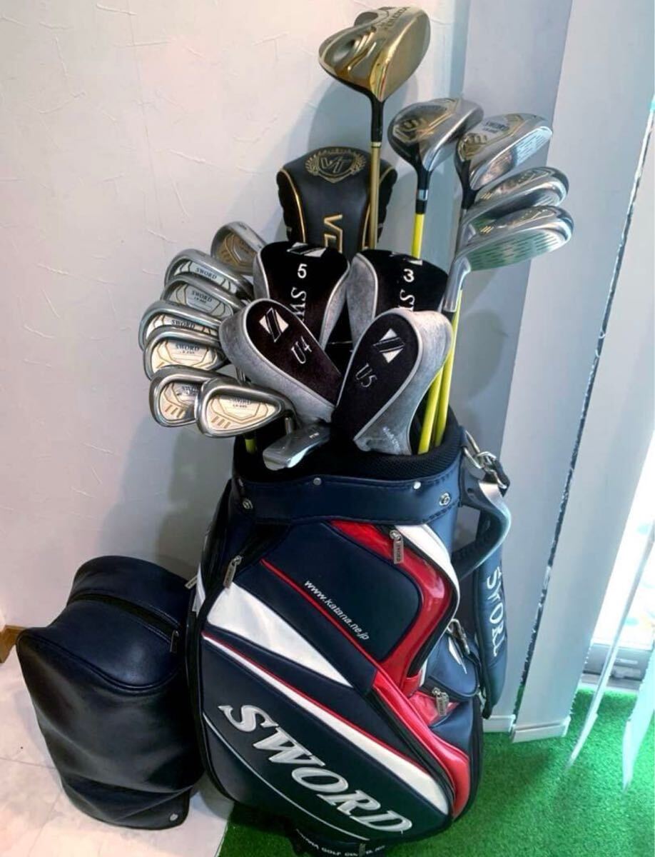 送料無料 豪華 良品 スウォード ゴルフクラブ 本格フルセット ボルティオ LX-880 優しい 初心者〜中級者拍卖