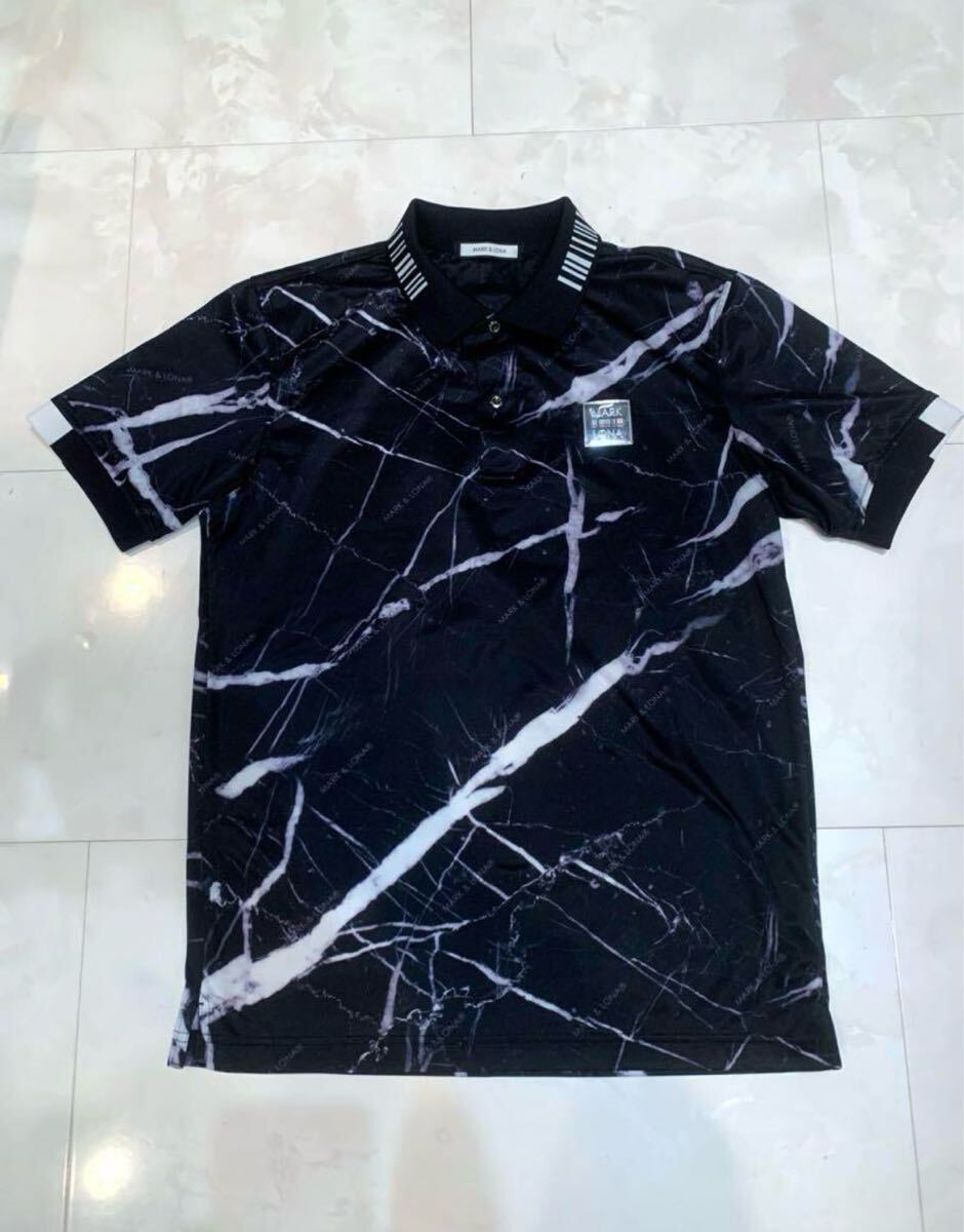 送料無料 超希少 美品 マークアンドロナ MARK&LONA コードコレクション ポロシャツ 46拍卖