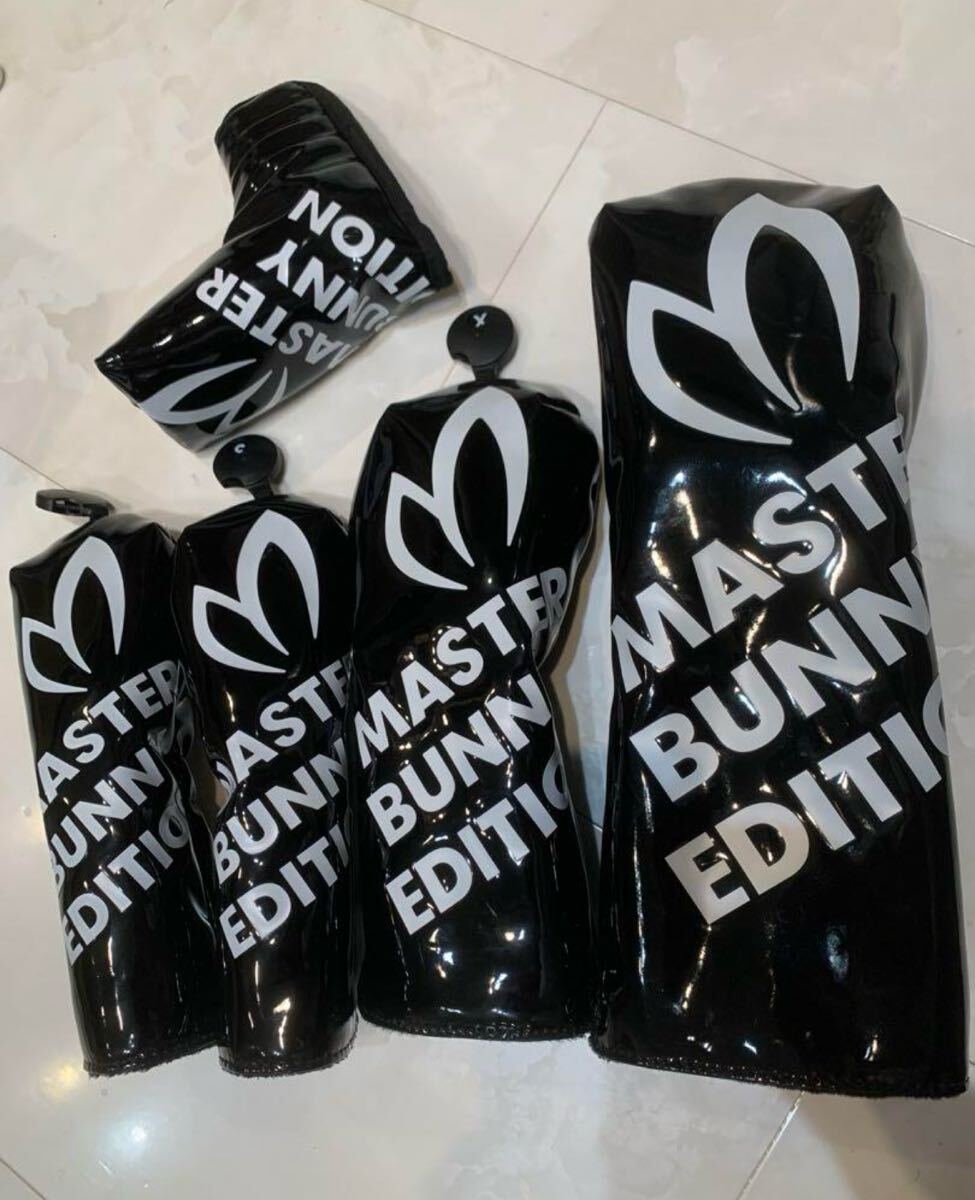 送料無料 正規品 良品 パーリーゲイツ マスターバニーエディション ヘッドカバーセット拍卖