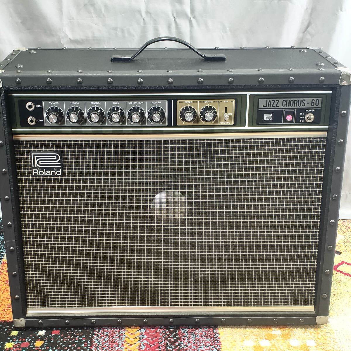 ♪ Roland JAZZ CHORUS JC60 ギターアンプ 60W 12インチスピーカー 中型モデル ジャズコ ジャズコーラス ローランド モノトク拍卖