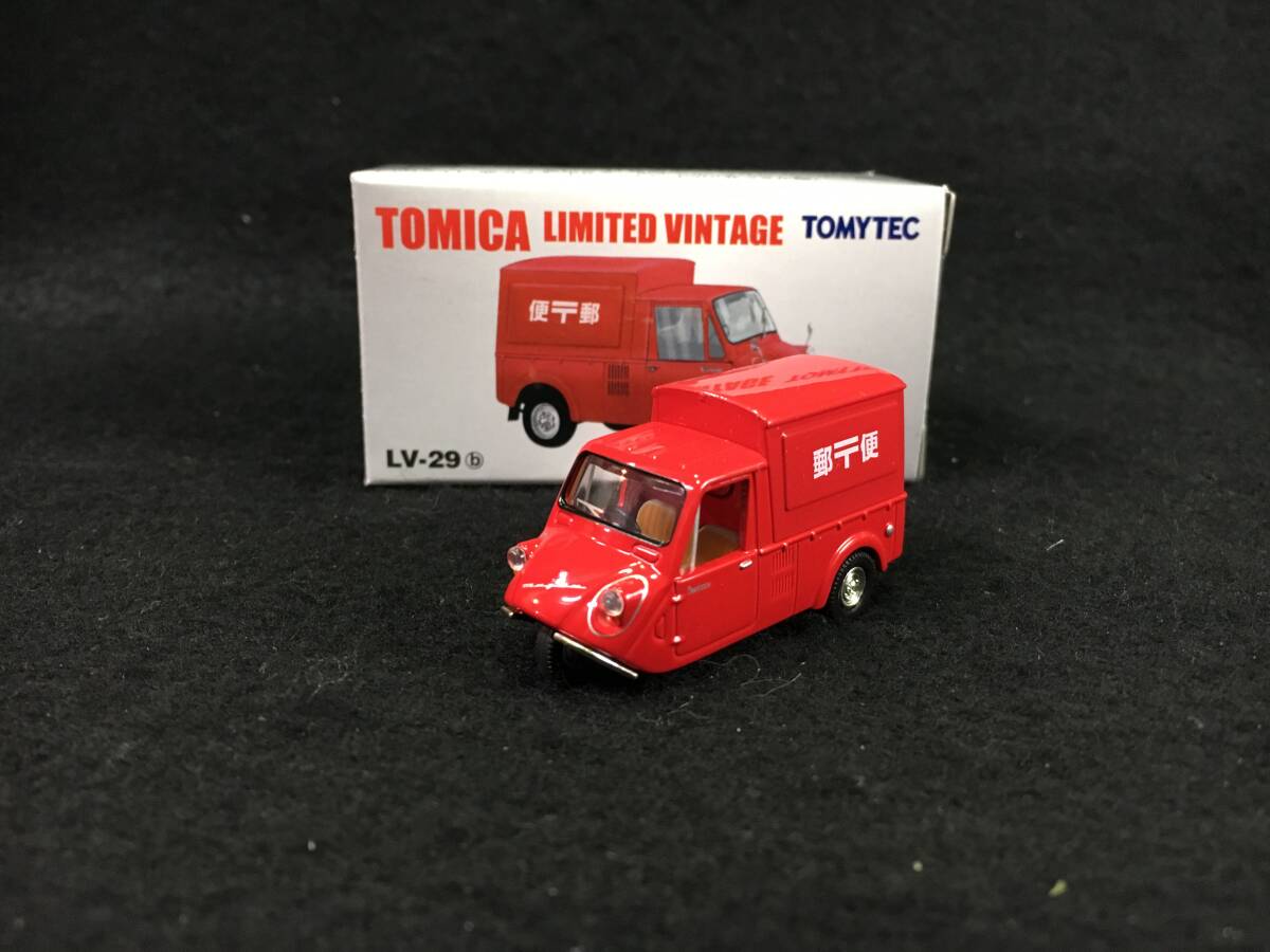 ■値下げ■LV-29b■トミカリミテッドヴィンテージ■1/64 マツダ K360 郵便車 赤拍卖