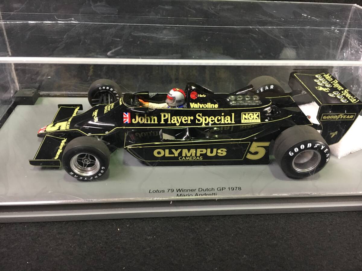 ■値下げ■撮影のため一度開封■スパーク 1/18 ロータス 79 F1 1978 オランダGP ウィナー #5 M.アンドレッティ 拍卖