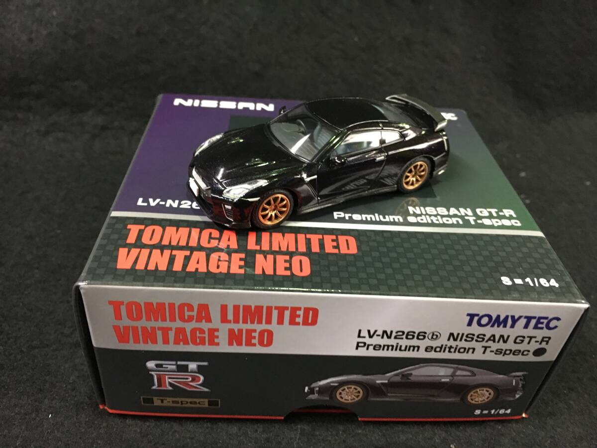 ■LV-N266b■トミカリミテッドヴィンテージNEO 1/64 日産 GT-R プレミアムエディション T-spec ミッドナイトパープル拍卖