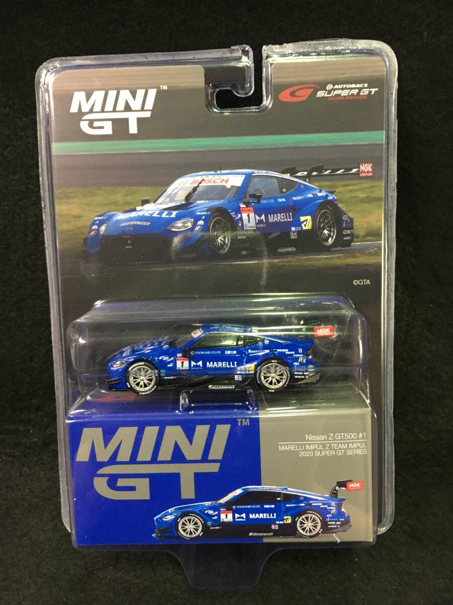 ■TSM ミニGT 1/64 マレリ インパル Z TEAM IMPUL 2023 スーパーGT GT500 #1 平峰一貴/B.バゲット MGT00849-BL拍卖
