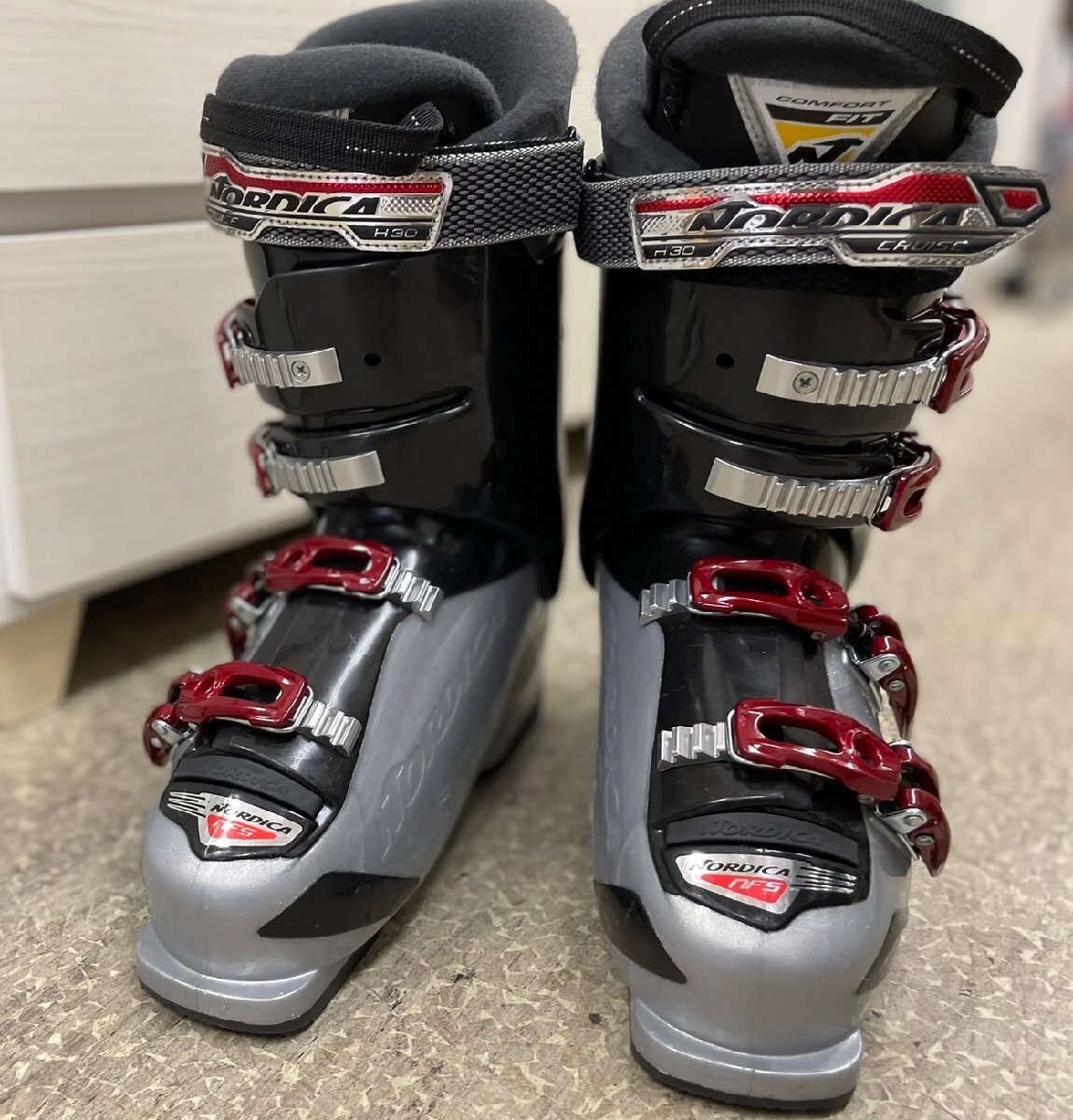 ■ NORDICA ノルディカ クルーズ NF5 スキーブーツ ブラック 25.0-25.5cm / 295mm 中古 ★拍卖