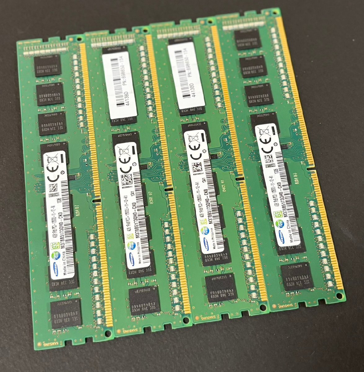 ■ Samsung サムスン M378B5173QHO 4GB 1R×8 PC3 デスクトップ用 PC メモリ ★拍卖