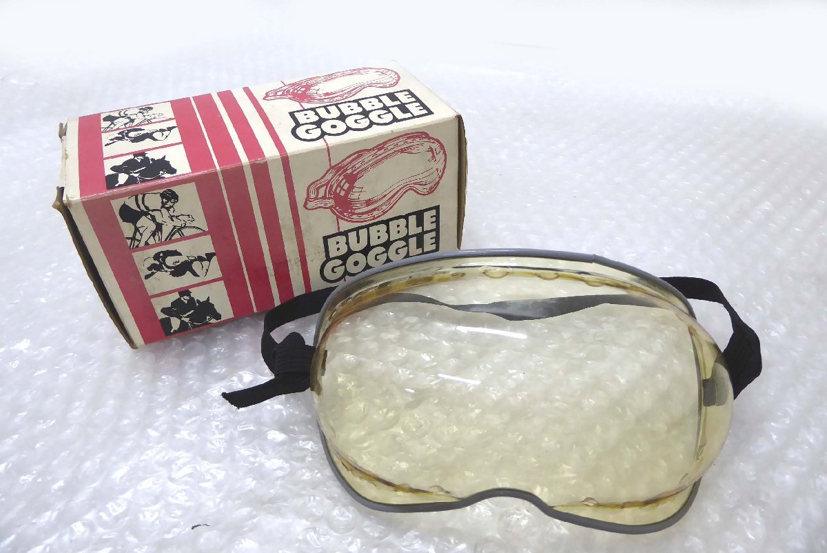 ■◆デットストック TOYSMCCOY 別注 PAULSON BUBBLEGOGGLE USA製 CLEAR ポールソン バブルゴーグル トイズマッコイ拍卖
