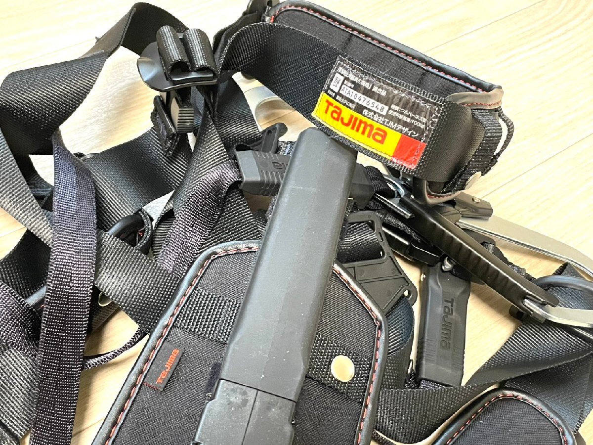 ■ 未使用品 TAJIMA タジマ ハーネス用 ランヤード フルハーネス型 Lサイズ 安全ベルト 2025年5月製造 ★拍卖