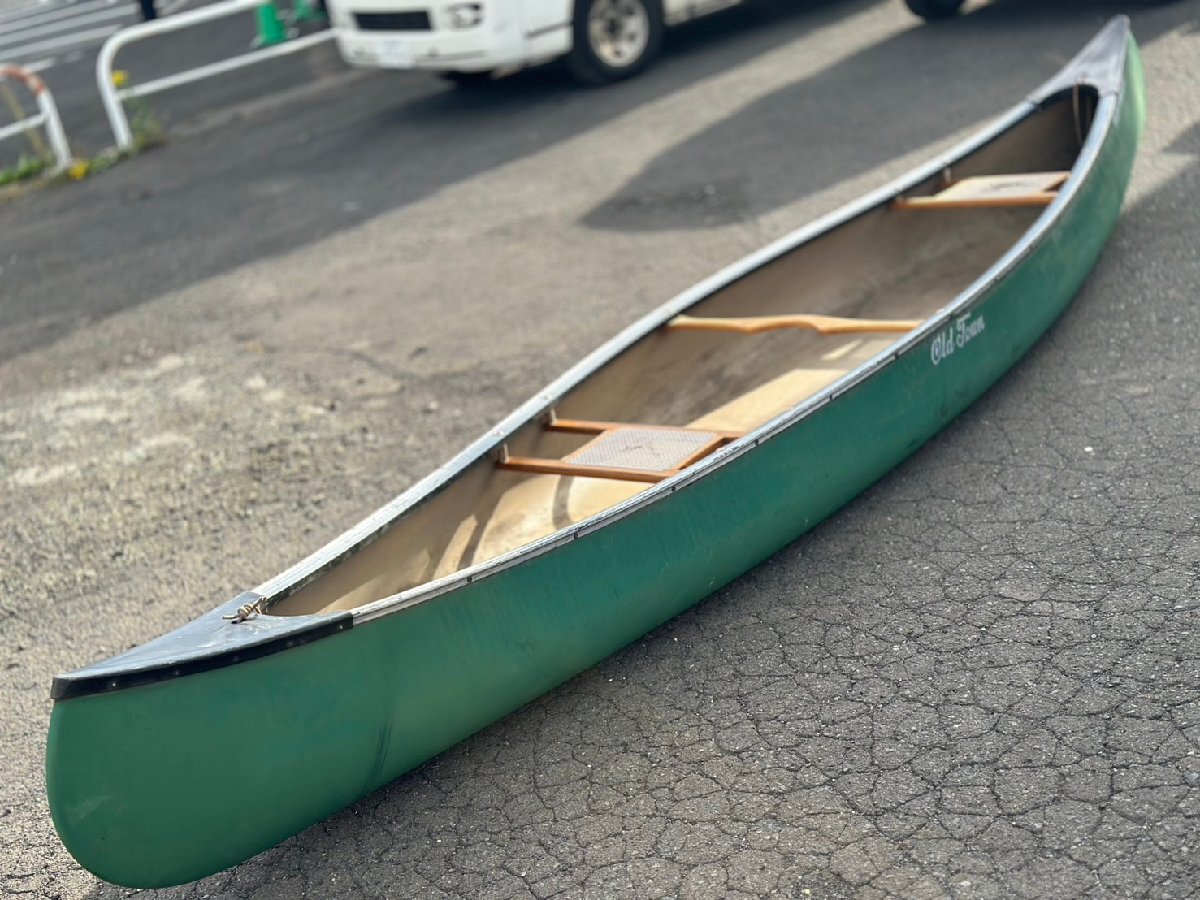 ●名艇! カナディアンカヌー カヌー オールドタウン OLDTOWN PATHFINDER パスファインダー 全長450㎝ 発送不可 配達/引取限定 札幌発拍卖