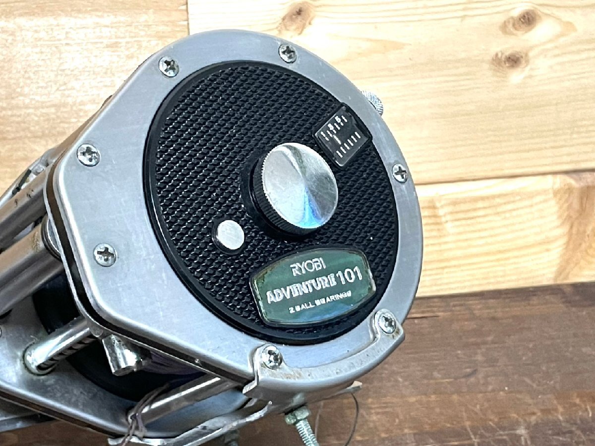 ■ RYOBI adventure 101 リョービ アドベンチャー 船用 両軸 大型リール フィッシング 釣り ★拍卖