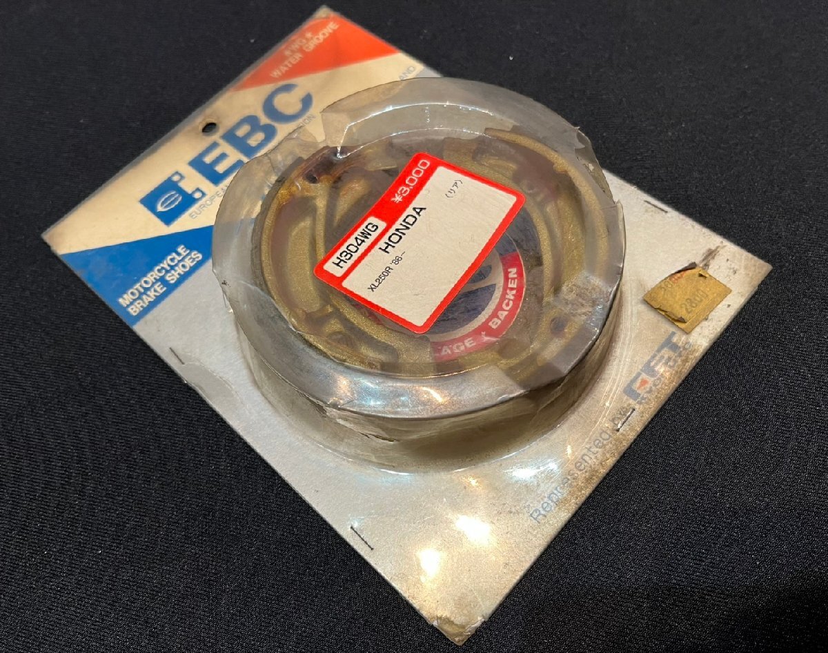 ★未使用 EBC ブレーキシュー H304WG XL250R 86'~ リア BH-15拍卖