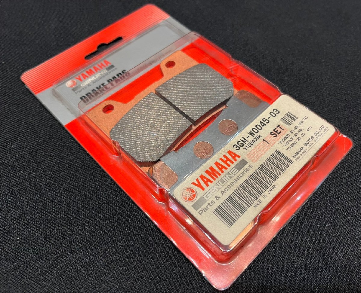 ★未使用品 ヤマハ 純正 ブレーキパッド 3GM-W0045-03 FZR600 YZF60 TDM850 BH-4拍卖