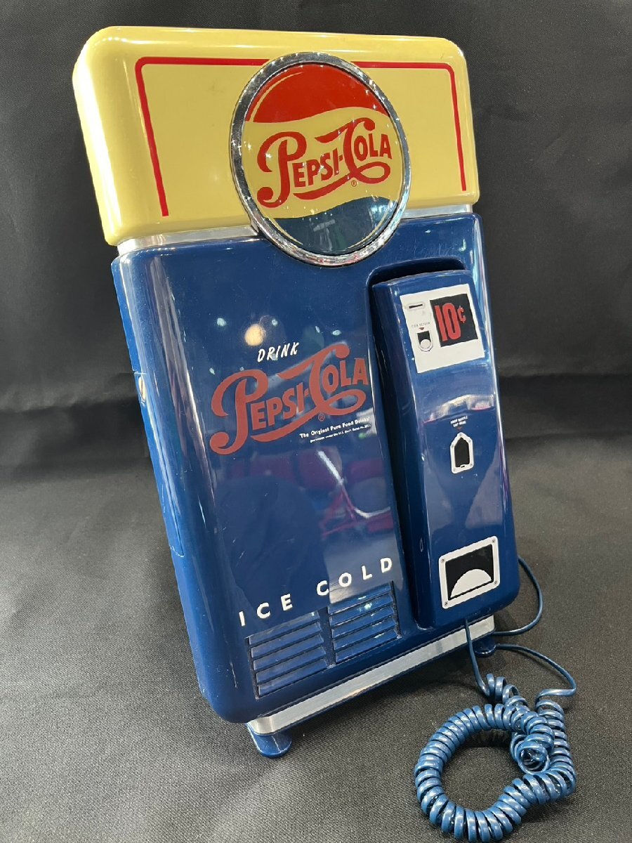 ★希少! レア! ヴィンテージ! PEPSI COLA ペプシコーラ 自動販売機型電話機 壁掛け電話 コレクターズアイテム拍卖