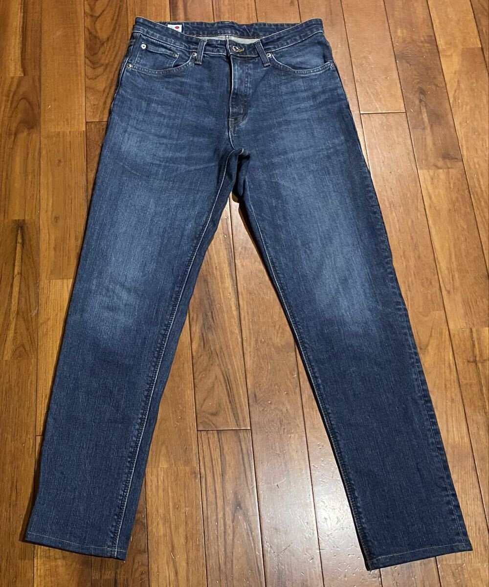 ■EDWIN■エドウィンのストレッチ スリムテーパードデニム(ジーンズ)■E50332・W31拍卖