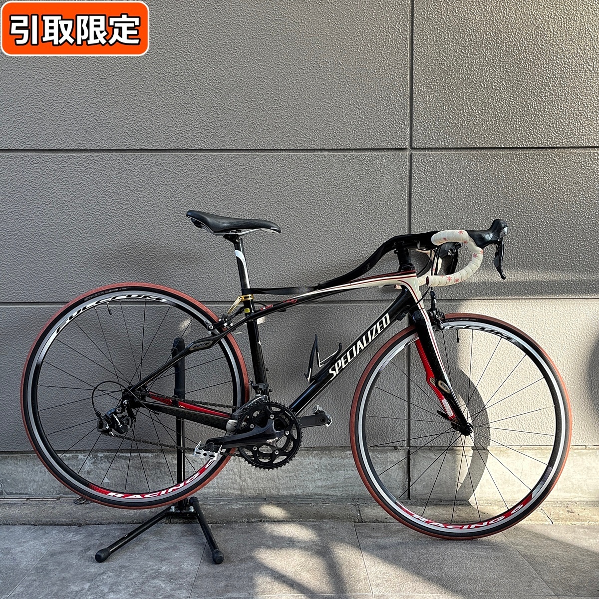 【福岡T】☆引取限定 スペシャライズド SPECIALIZED ルビーエリートコンパクト RUBY ELITE 女性 105 EN14781 2011年 48サイズ【CA1013-1】拍卖