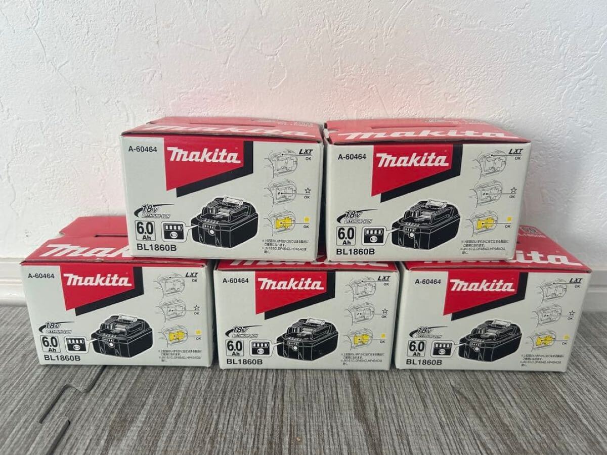 マキタ リチウムイオンバッテリBL1860B(18V-6.0Ah/残容量表示) 拍卖