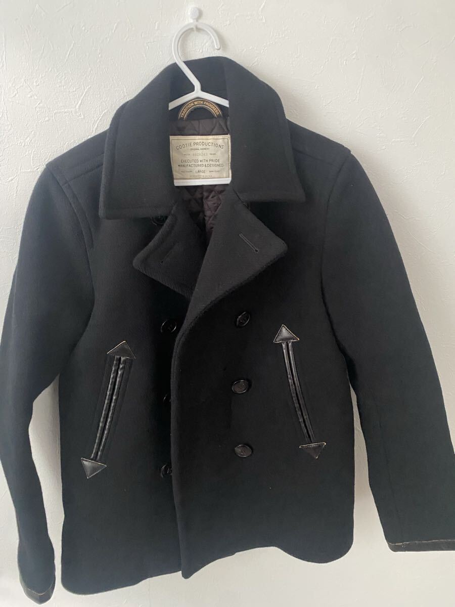 Cootie Productions ブラックピーコート L ジャケット拍卖
