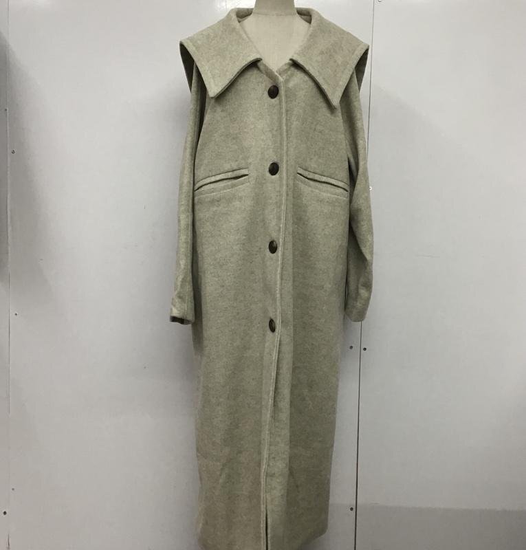 notch. M ノッチ コート コート一般 タグ付 ビックカラーコート Coat ベージュ / ベージュ / 10080485拍卖