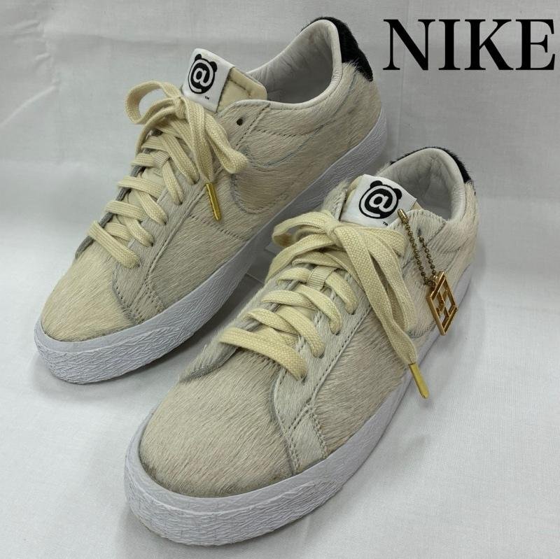 ナイキエスビー Medicom Toy BLAZER LOW QS ブレーザー Be@Rbrick ベアブリック CZ4620-200 ハラコ 25.0cm拍卖