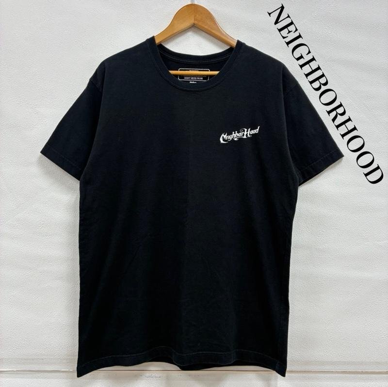 ネイバーフッド 19ss SCRIPT C-TEE SS 両面 スクリプト ロゴ プリント 半袖 Tシャツ 191PCNH-ST06S M拍卖