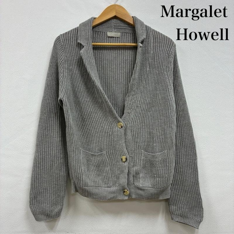 マーガレットハウエル カーディガン ラペル リネン 578-164504 2拍卖