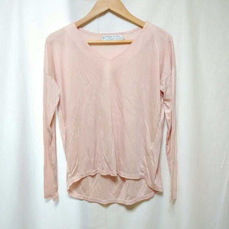 Marquise de blanc 38 マルキスデブラン カットソー 長袖 Cut and Sewn ベージュ / ベージュ / 10004818拍卖