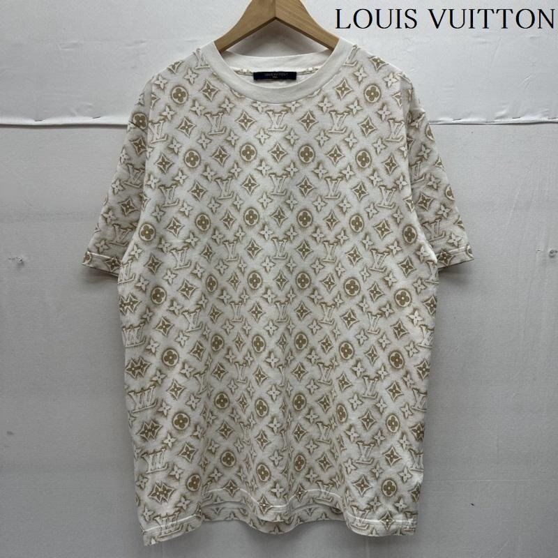 ルイヴィトン 23AW モノグラム 総柄 Tシャツ RM232M NPG HPY15W XL拍卖