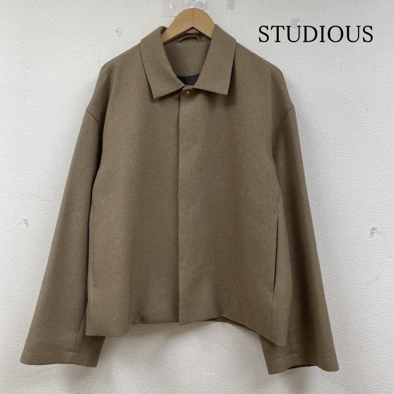 ステュディオス ウールライクサージ ビッグシルエット ブルゾン ジャケット 109450004 2拍卖