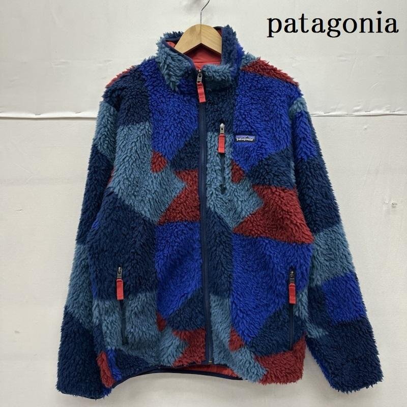 パタゴニア 14AW クラシック レトロX クレジーパターン ボア フリース ジャケット 23060 M拍卖