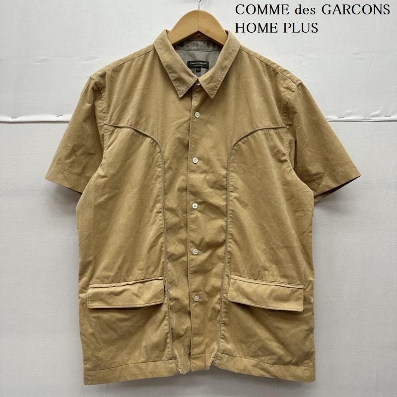 コムデギャルソンオムプリュス 90s フェイク スエード ウエスタン シャツ pb-10028l AD1999 L拍卖