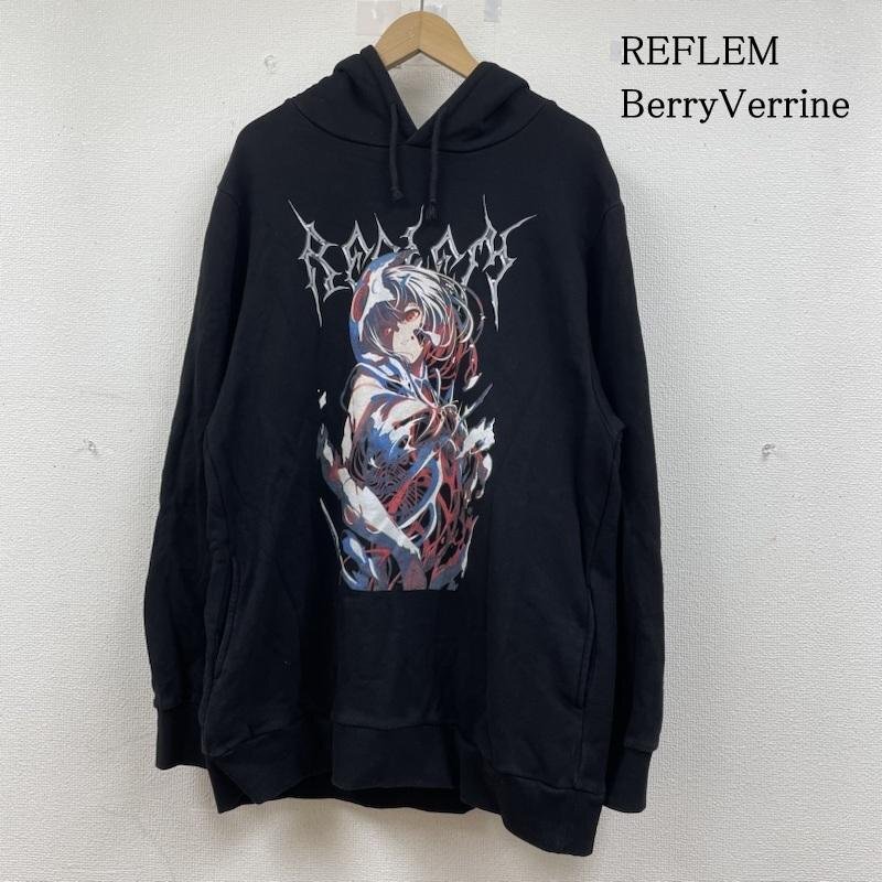 古着 REFLEM BerryVerrine コラボ 長袖 パーカー スウェット フーディー グラフィック FREE拍卖