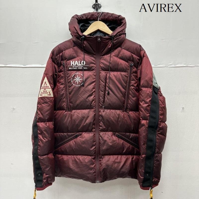 アヴィレックス スリーブジップ ダウン ジャケット 6192157 M拍卖