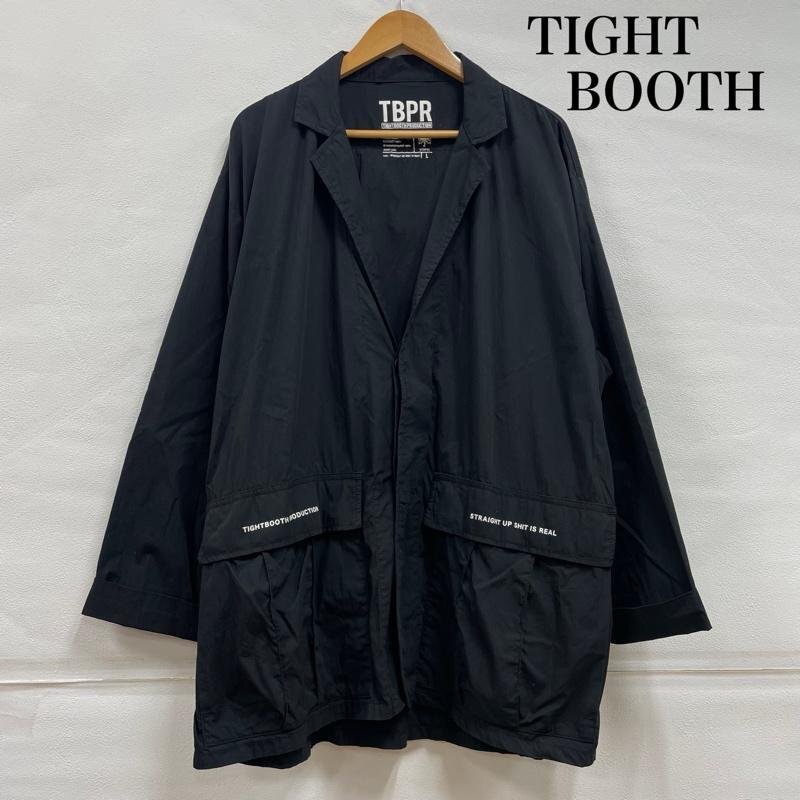 タイトブース BIO TAILORED JKT ビッグシルエット フライフロント 2B テーラード ジャケット L拍卖