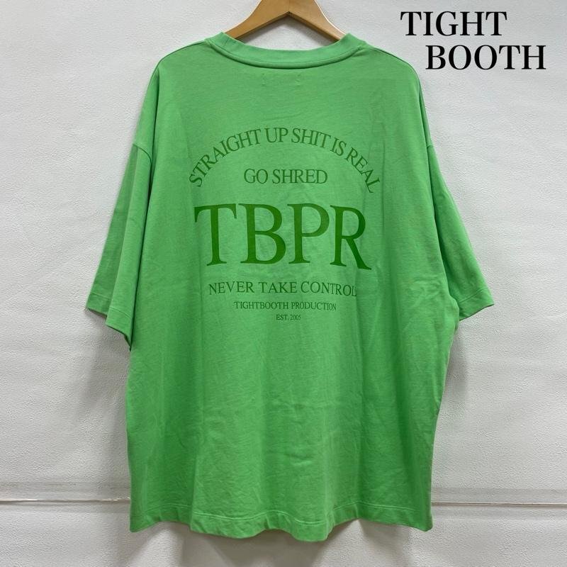 タイトブース TBPR STRAIGHT UP T-SHIRT オーバーサイズ ビッグシルエット ポケット Tシャツ M拍卖