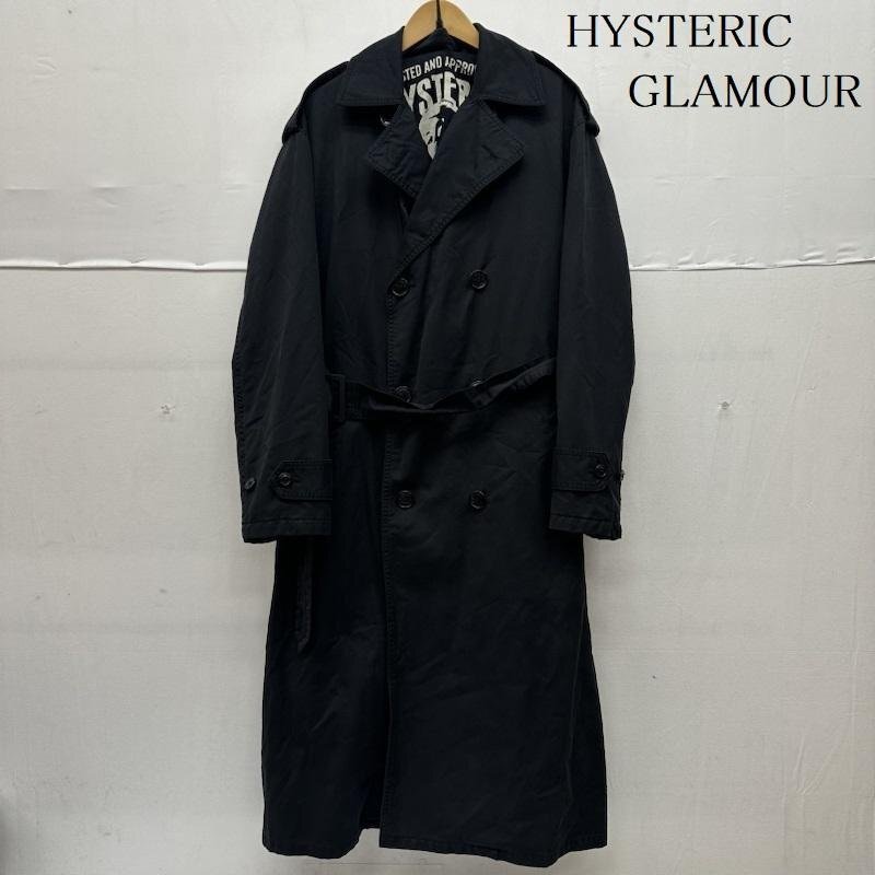 ヒステリックグラマー トレンチ ロング コート ウエストベルト付 0263AC06996 FREE拍卖