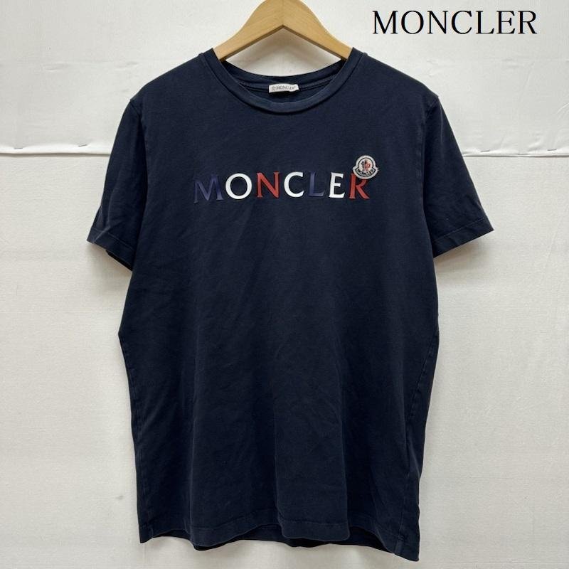 モンクレール 22ss ロゴ ラバー プリント クルーネック Tシャツ H10918C00043 8390T M拍卖