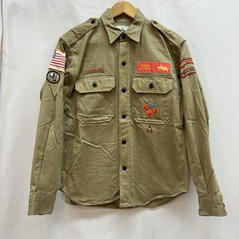 アベイシングエイプ 初期 ボーイスカウトシャツ ミリタリー ロゴ パッチ ワッペン M拍卖