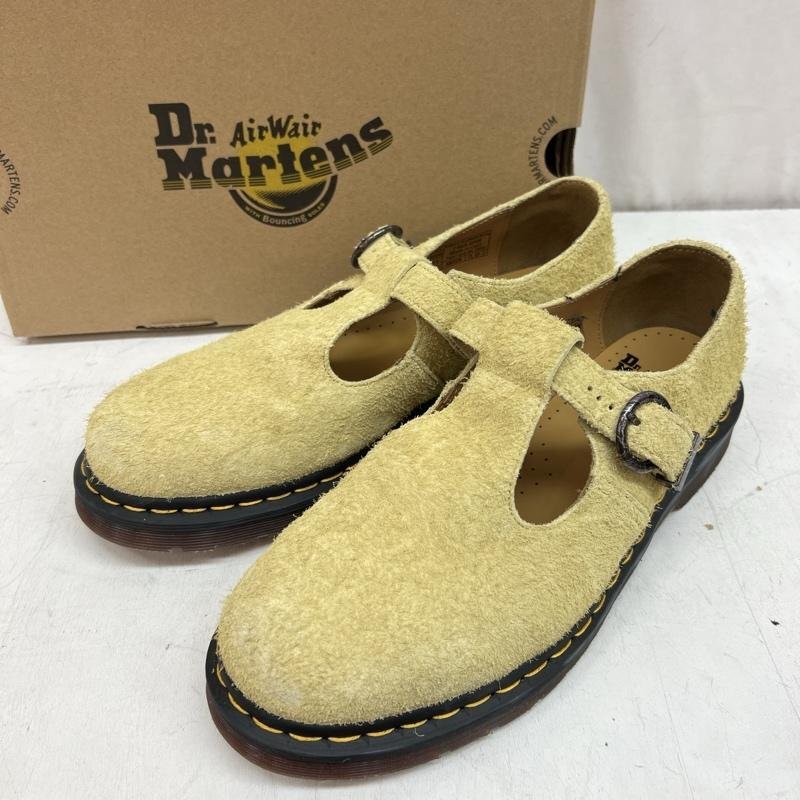 ドクターマーチン T-Bar Suede Mary Jane Shoes 31518761 スエード レザーシューズ UK:9拍卖
