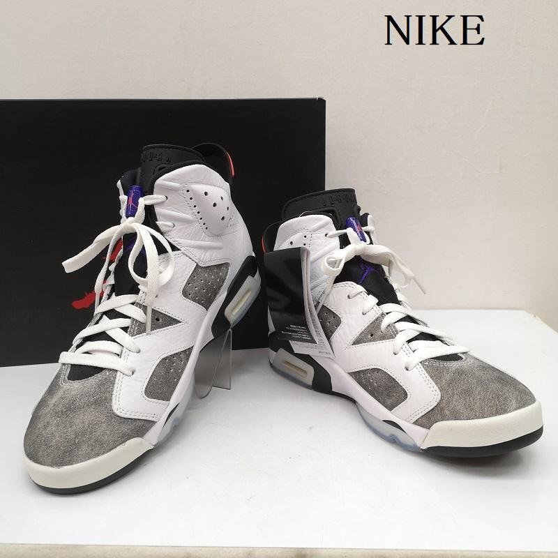 ナイキ AIR JORDAN 6 RETRO LTR FLINT エアジョーダン6 LTR フリント CI3125-100 26.5cm拍卖