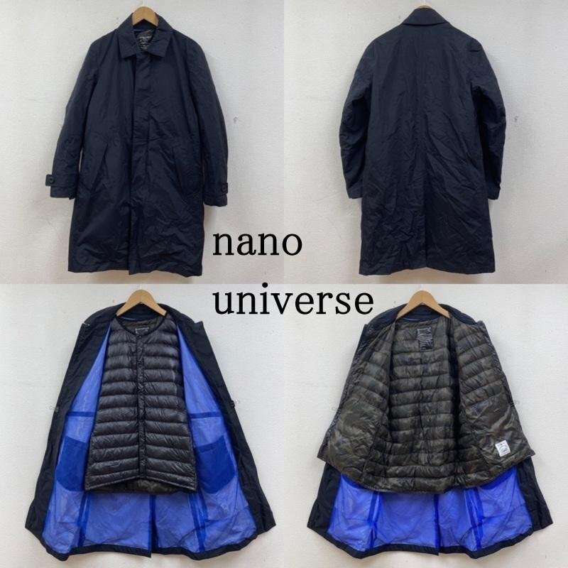 ナノユニバース OGAWA CAMPAL ステンカラー コート ジャケット NUC43CT0712CI インナーダウン S拍卖