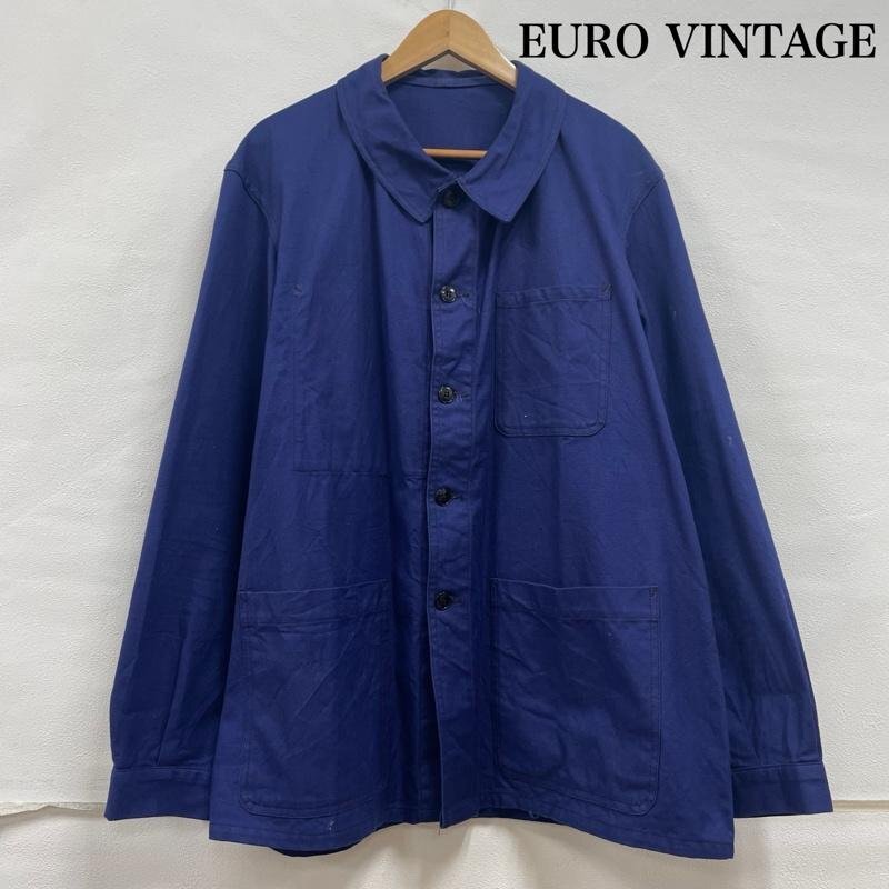 古着 60s フランス軍 フレンチ ワーク ジャケット ユーロ ヴィンテージ ミリタリー カバーオール -拍卖