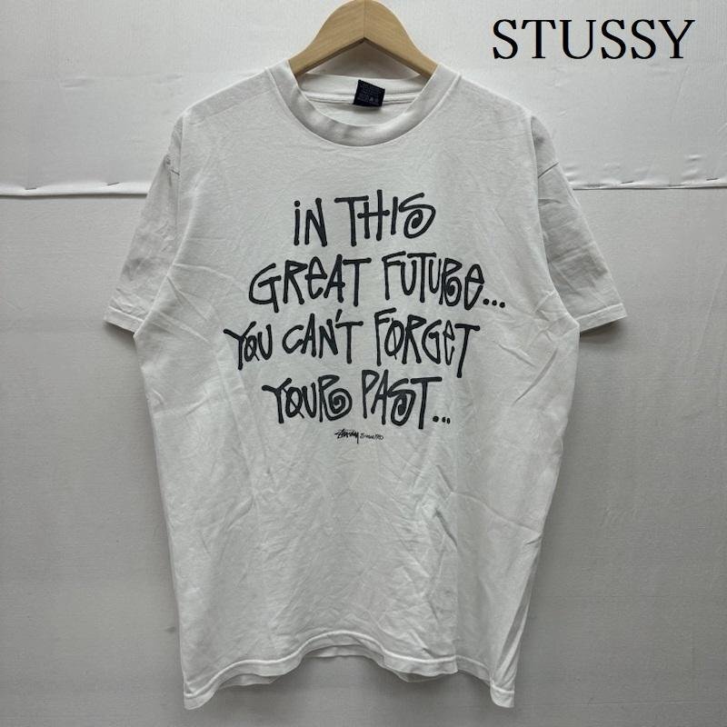 ステューシー メキシコ製 IN THIS GREAT FUTURE グラフィック プリント Tシャツ L拍卖