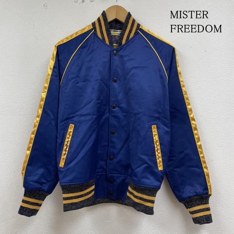 ミスターフリーダム SUGAR CANE SC14980 6oz. R50/C50 SATIN The PODIUM Jacket サテン スタジャン S拍卖