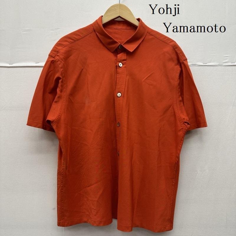 ヨウジヤマモト 95ss レギュラーカラー シルク ボックス シャツ FB-B07-943 M拍卖